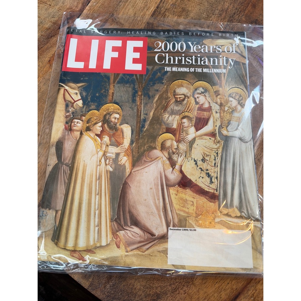Vintage LIFE Magazine December 1999 2000 Years of Christianity Millennium Issue